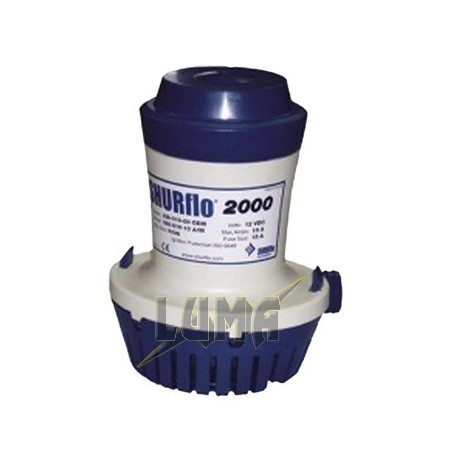 BOMBA SHURFLO 12 VCD DE ACHIQUE 2200 G/H