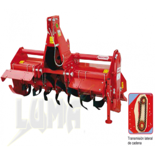 ROTOVATOR CENTRADO 1.40 MTS  20 CMS PROF.